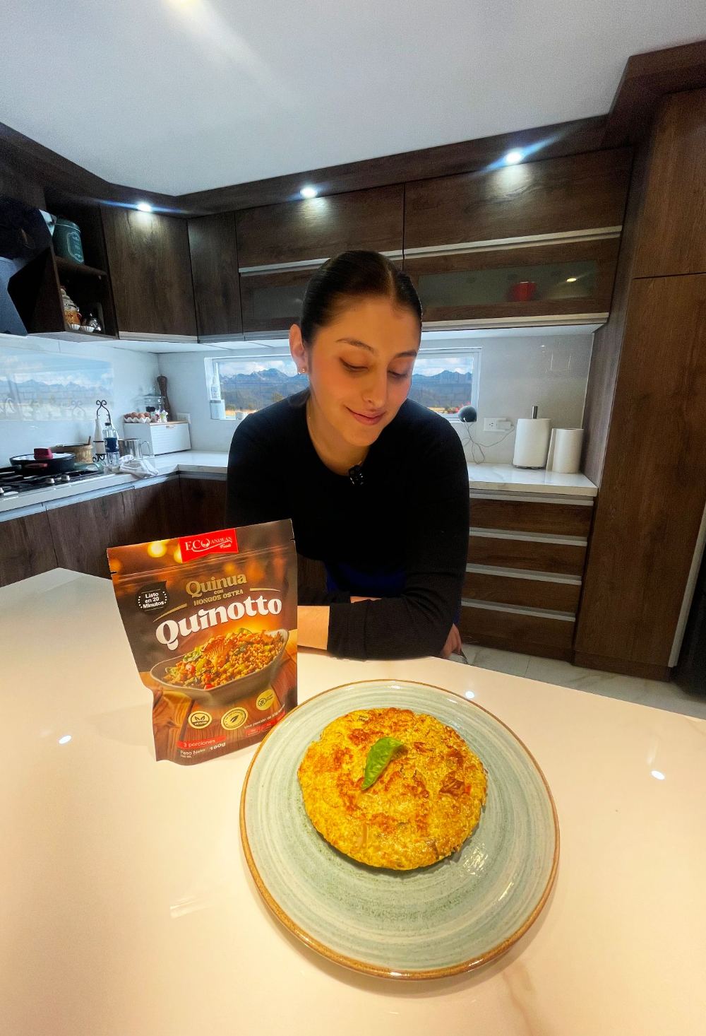 Preparación casera de Quinotto